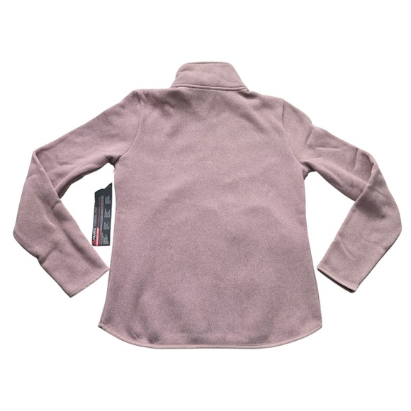 INDYEVA Womens Pullover Quarter Zip Top Sepia Rose Activewear Sz‎ L - Picture 2 of 9